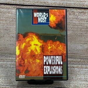 World's Most Powerful Explosions DVD Documentary Action‎ Thriller